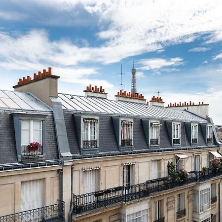 Appartement Vue Tour Eiffel Paris Exterior foto